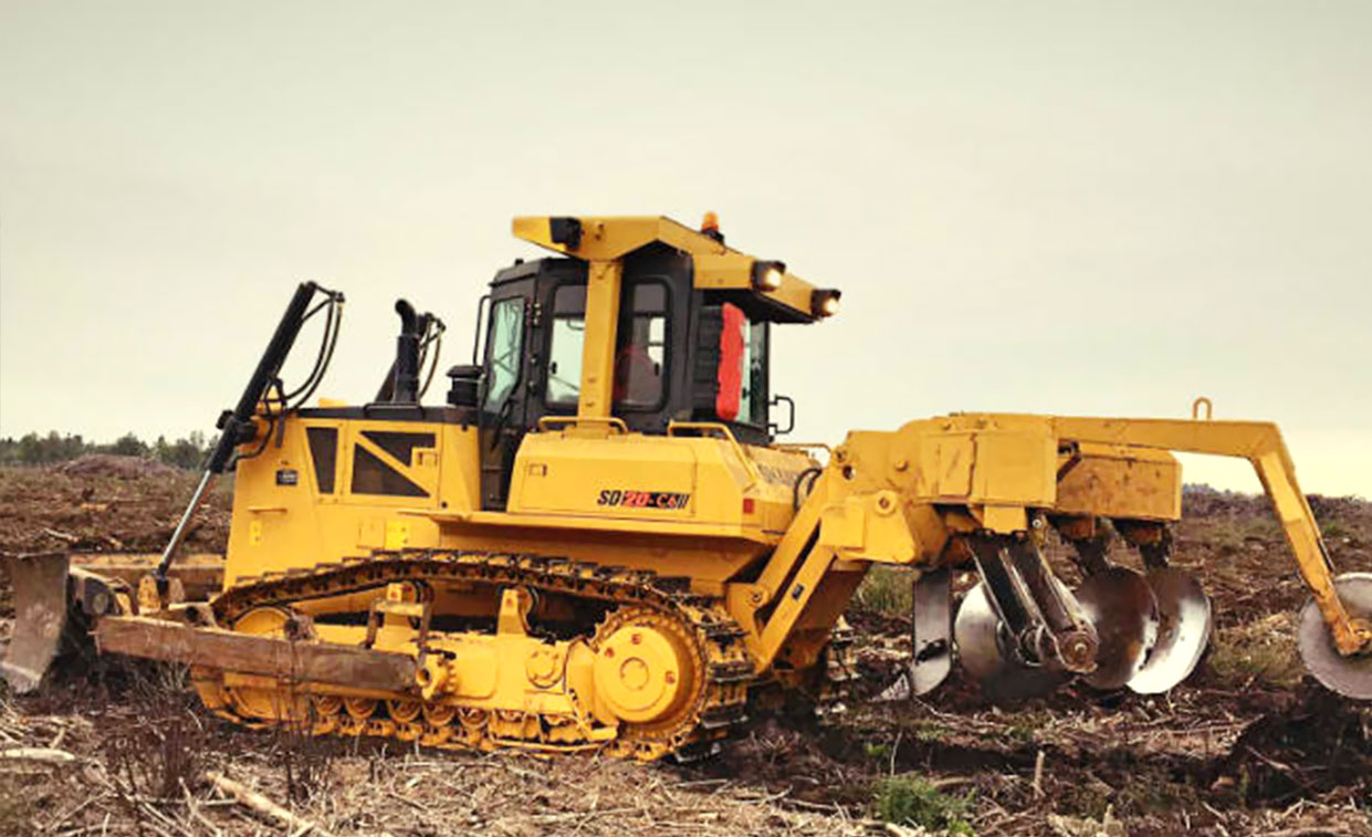 SD20-C6 bulldozer for forestry construction in Chile